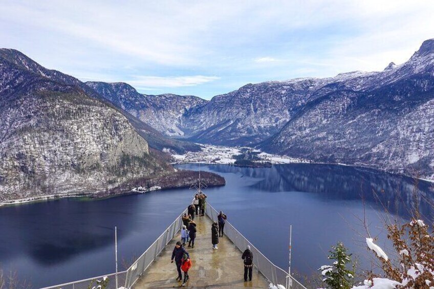  Private Tour Hallstatt City, Skywalk, and Salt Mine from Munich