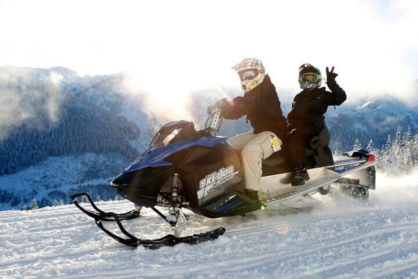 Scenic Snowmobile Tour