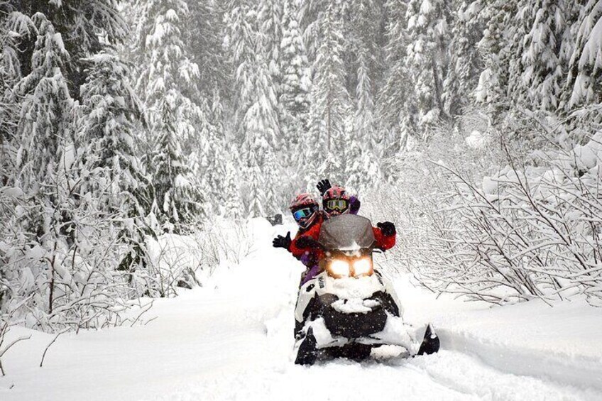 Scenic Snowmobile Tour