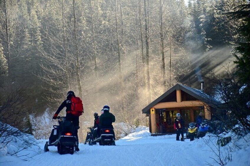 Scenic Snowmobile Tour