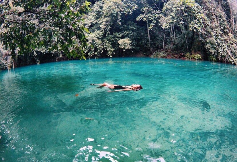 Picture 3 for Activity Cebu: Osmeña Peak and Kawasan Falls Canyoneering Day Trip