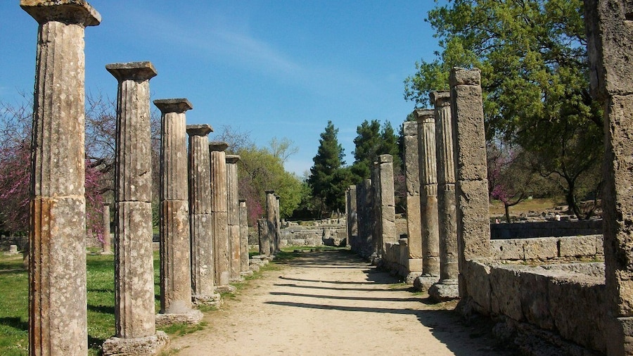 From Kyllini: Day Trip to Ancient Olympia & a Greek Farm