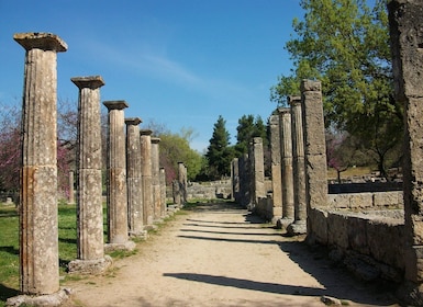 From Kyllini: Day Trip to Ancient Olympia & a Greek Farm