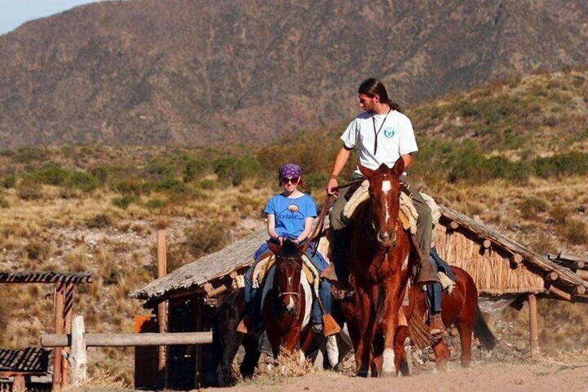 Horseback Riding with traditional Argentinean Asado and Wine