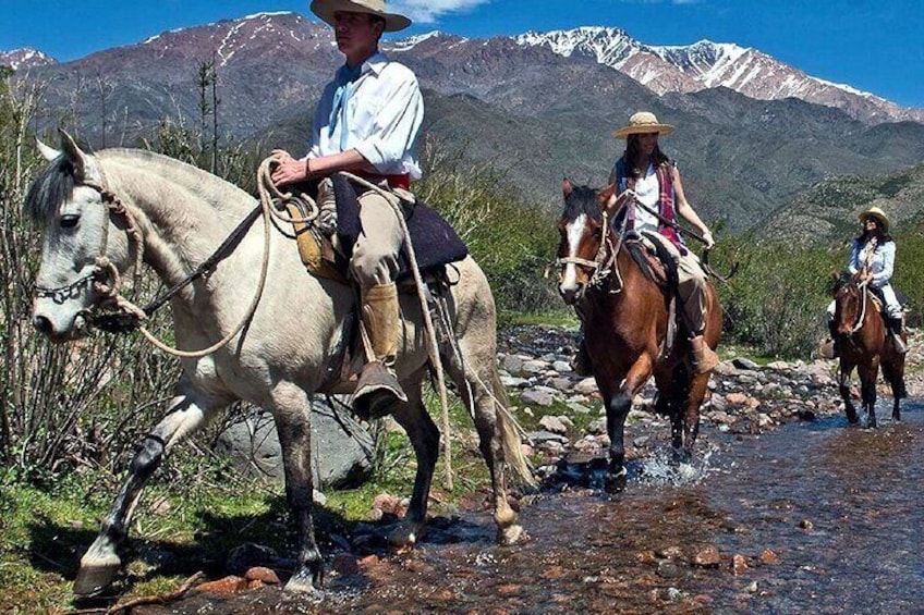 Horseback Riding with traditional Argentinean Asado and Wine