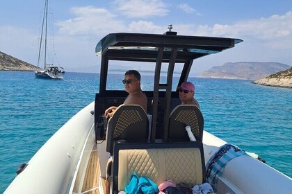 Private Motor Yacht Cruise To Koufonissia From Paros