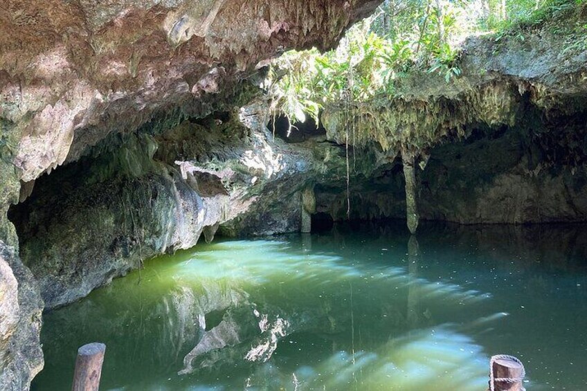 Cozumel ATVs, El Cedral Ruins, Cenote Jade, and Tequila