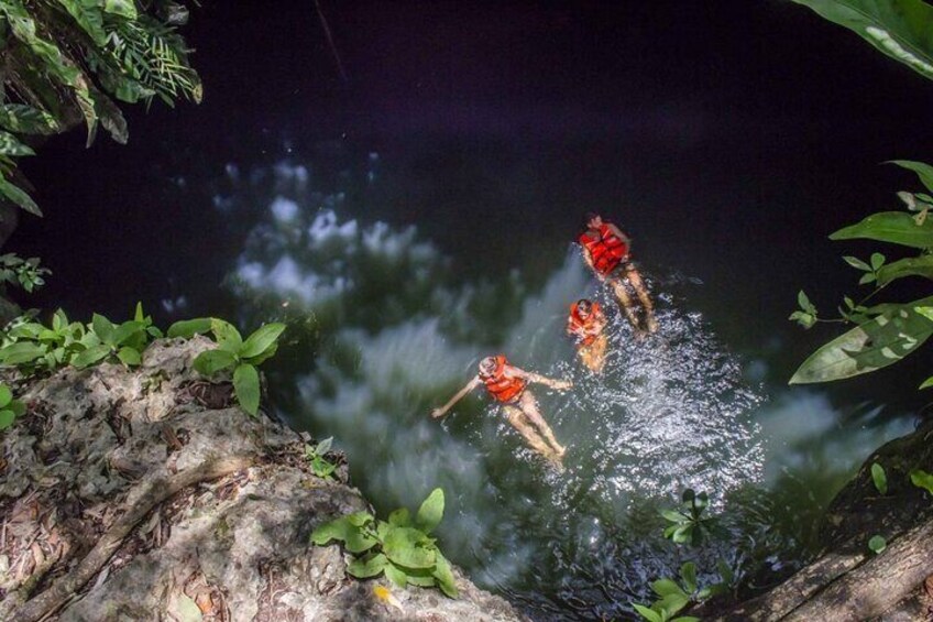 Cozumel ATVs, El Cedral Ruins, Cenote Jade, and Tequila