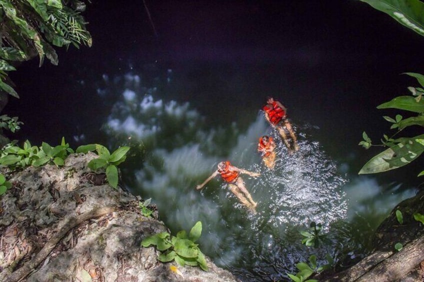 Cozumel ATVs, El Cedral Ruins, Cenote Jade, and Tequila