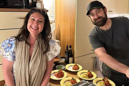 Clase de cocina en el loft histórico del chef en Milán