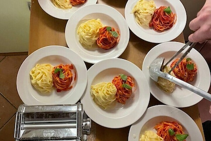 Mailand: Pasta, Tiramisu, Kochkurs! Premium-Produkte lernen!