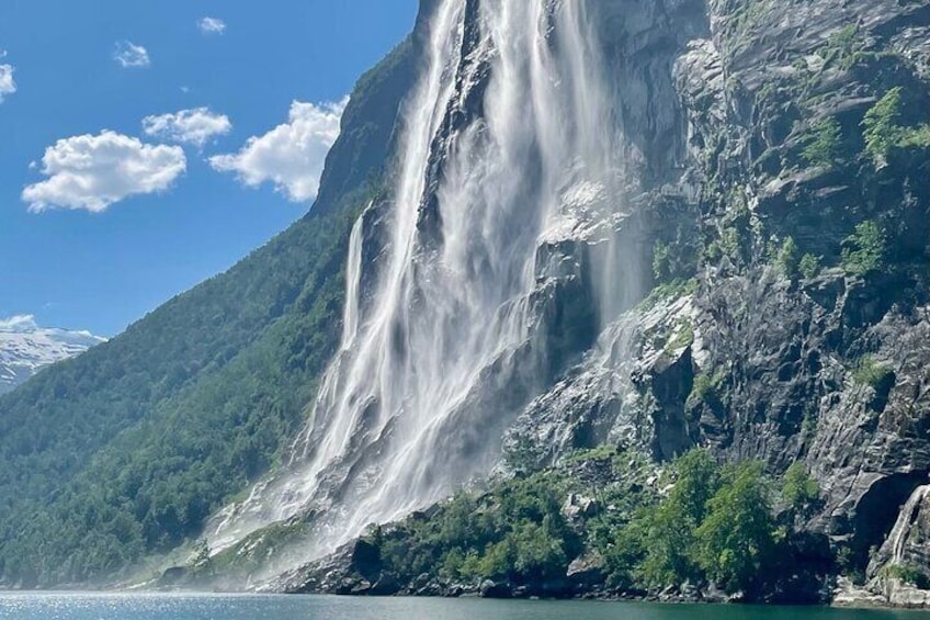 Hellesylt Sightseeing Boat Geirangerfjord