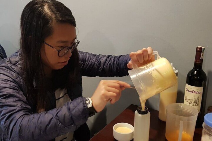 1 Hour Egg Coffee Making Class in Ninh Binh