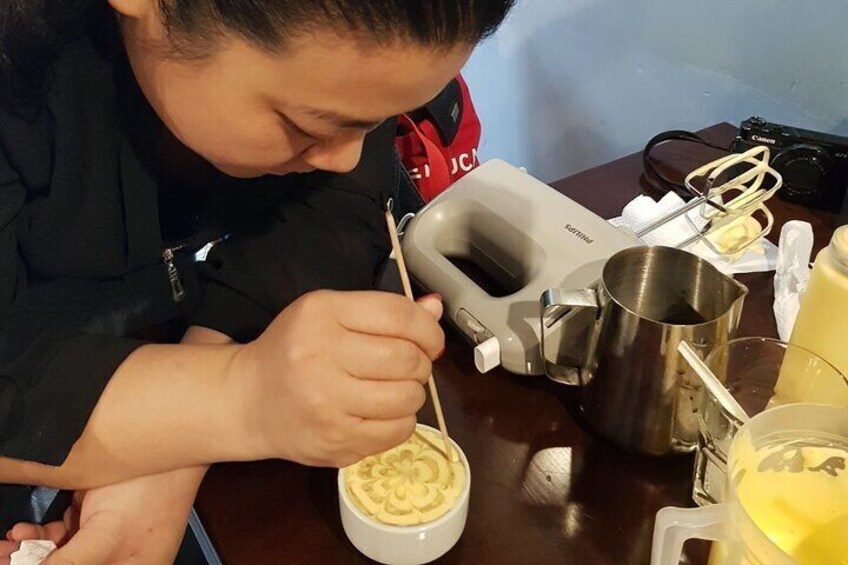 1 Hour Egg Coffee Making Class in Ninh Binh