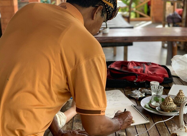 Picture 1 for Activity Ubud: 3-Hour Traditional Balinese Painting Class