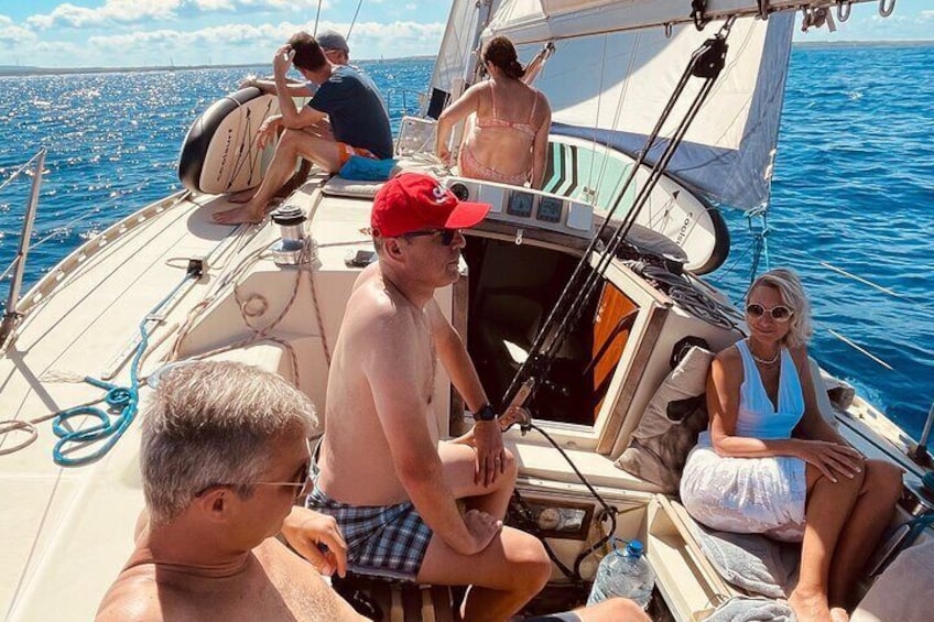 Ibiza to Formentera & Espalmador Sailing with a Small Group