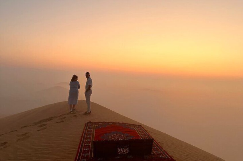 Full Day Liwa Desert Sunset Safari Tour with Lunch at Oasis