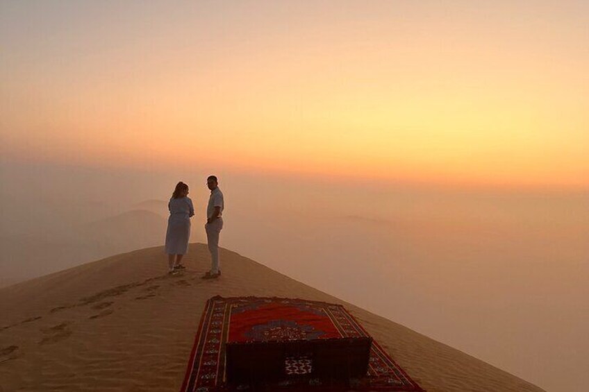 Full Day Liwa Desert Sunset Safari Tour with Lunch at Oasis