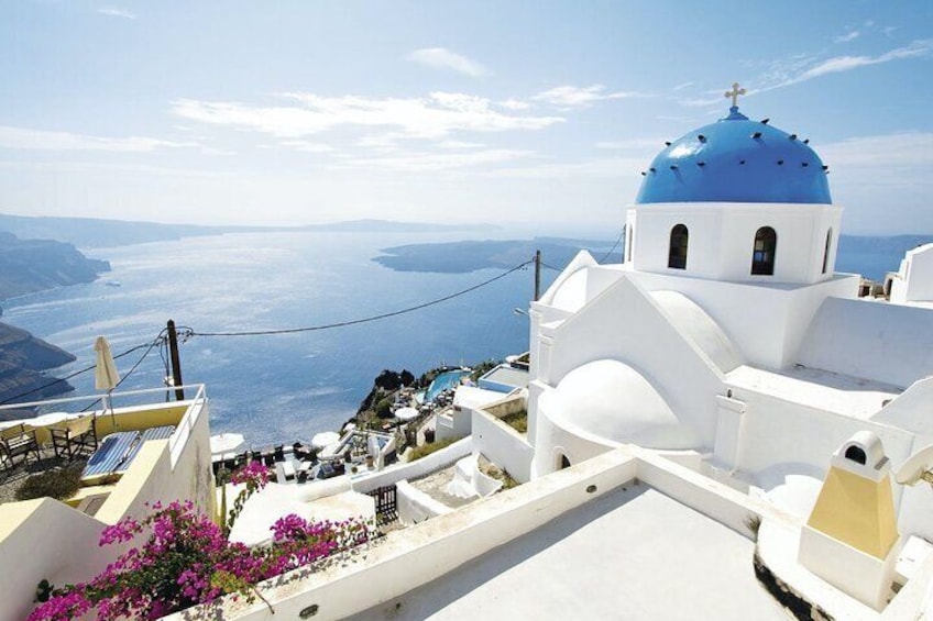 Half Day Santorini Villages Tour With Pharos Lighthouse