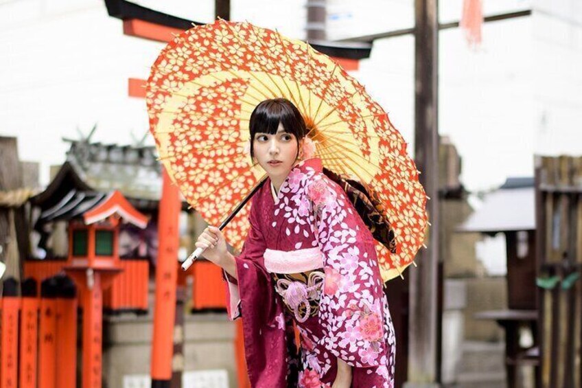 Kimono rental ＆ photo shoot