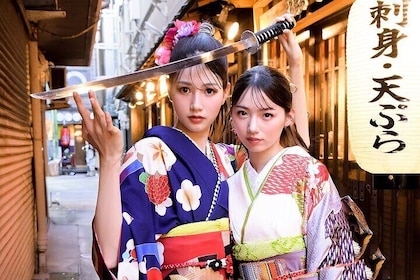 Osaka:Kimono sesión de fotos(大阪:着物写真撮影)