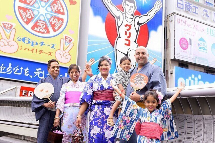 Kimono photo shoot in Dotonbor