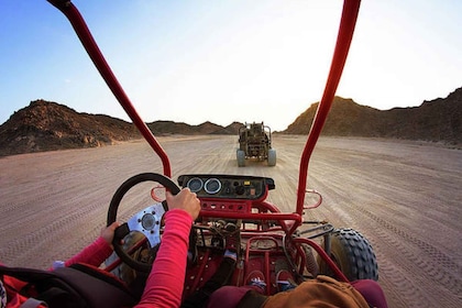 Hurghada: Bedouin Dinner & Show with quad bike, Jeep, Buggy Rides