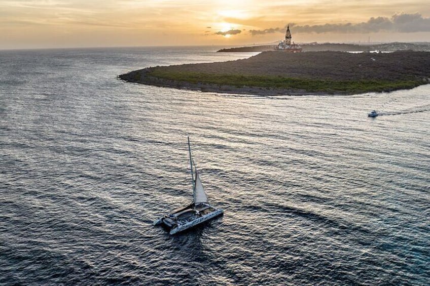 Beautiful Curacao sunset