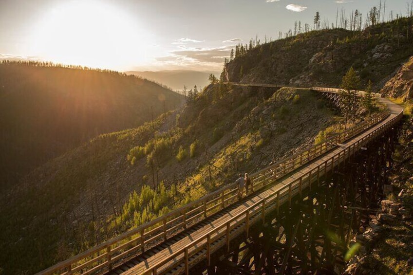 Myra Canyon Guided E-Bike Tour
