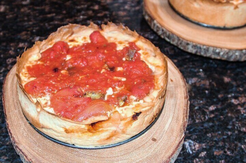 Private Chicago-style deep dish pizza or pasta making class