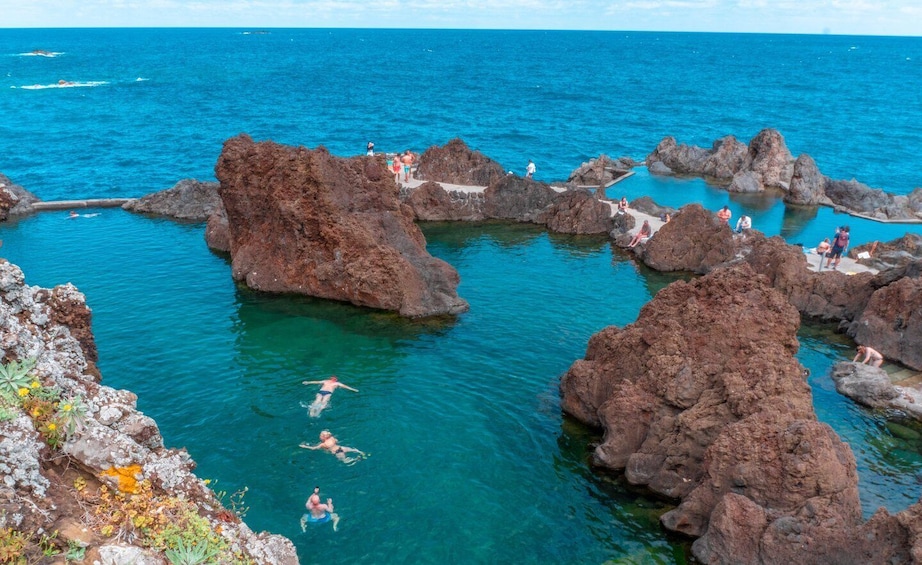Picture 11 for Activity Funchal: Porto Moniz, Fanal Forest and Cabo Girao Jeep Tour