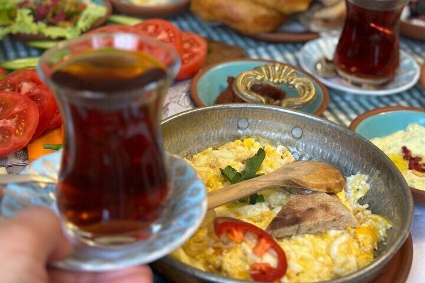 Woman led food tour of Istanbul