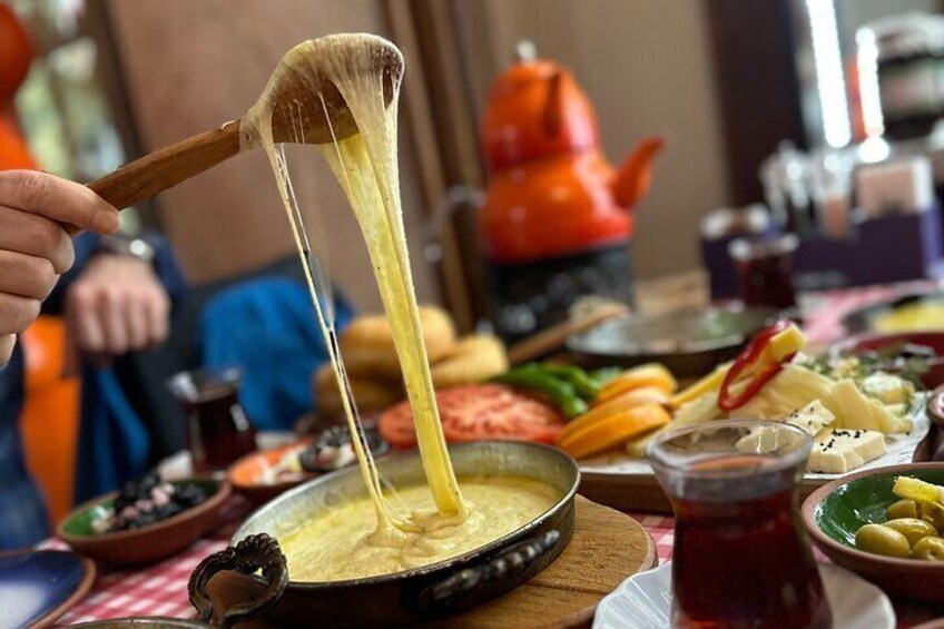 Traditional Turkish breakfast