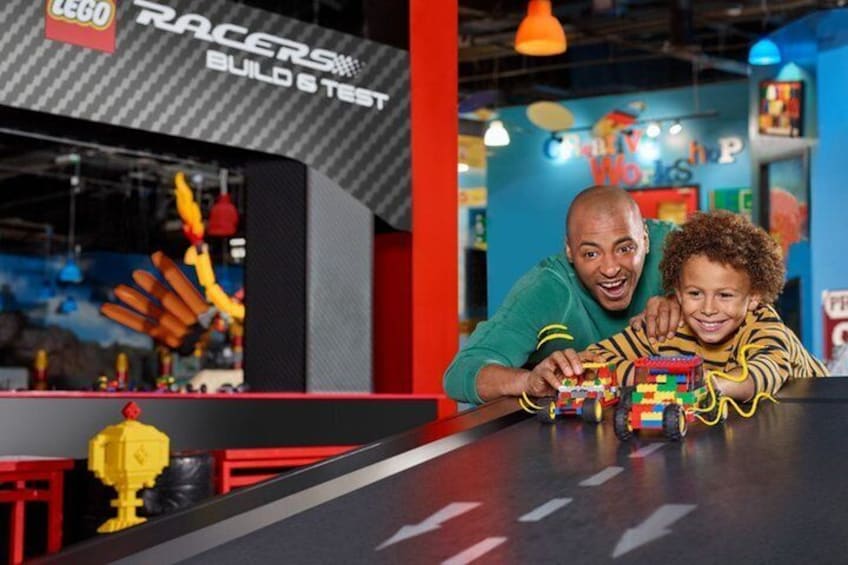 LEGO Racers Build and Test Zone