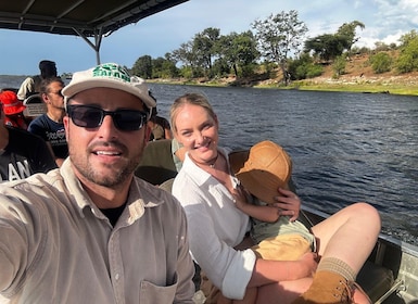 From Kasane: Chobe River Sunset Cruise