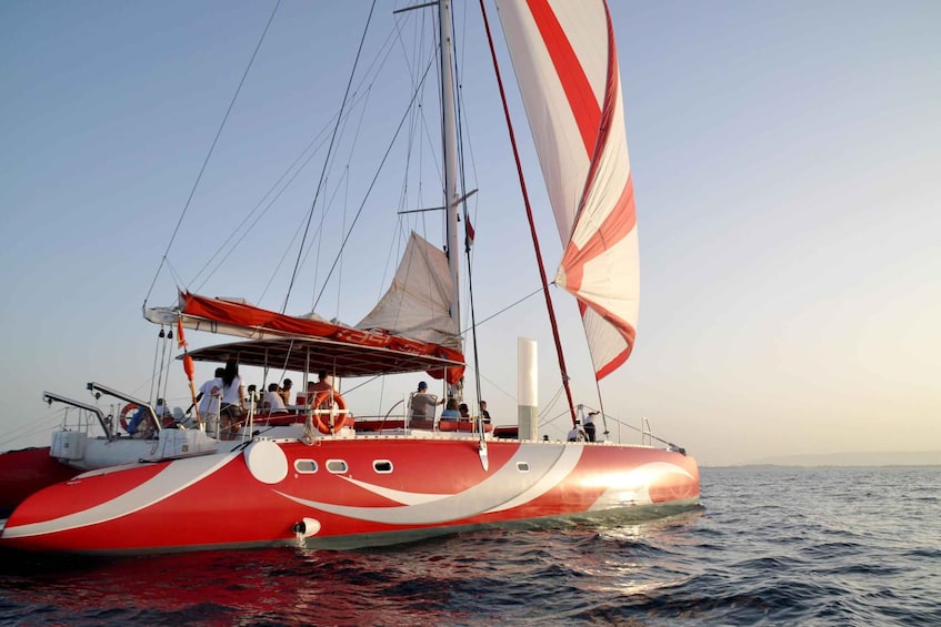 Picture 2 for Activity Hurghada: Half-Day Catamaran Sailing Trip