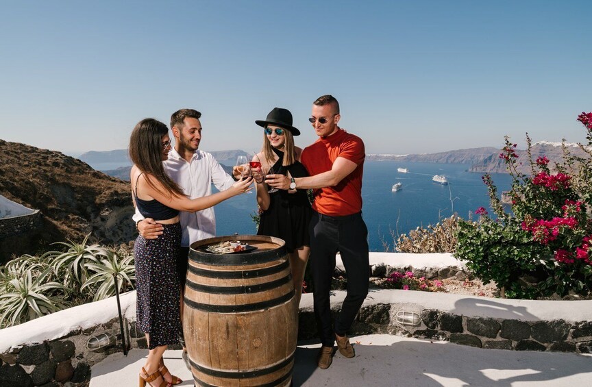 Picture 4 for Activity Santorini: Wine Tasting Tour to 3 Wineries with Transfer