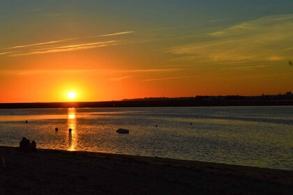 Von Olhão aus: Ria Formosa Sonnenuntergangstour