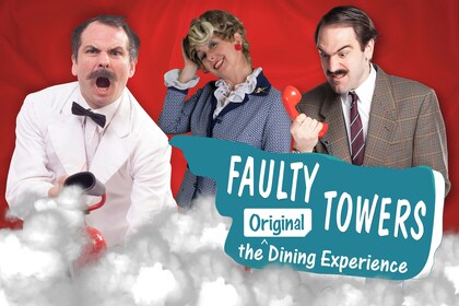 Faulty Towers: The Dining Experience con pasto di 3 portate