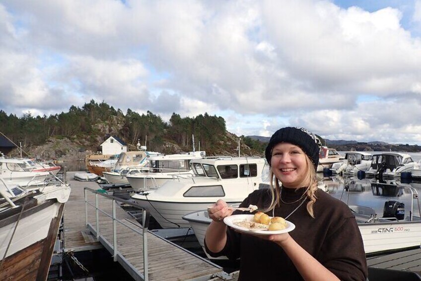 Half Day Fishing and Outdoor Cooking in Bergen