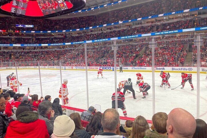 Chicago Blackhawks Ice Hockey Game at United Center