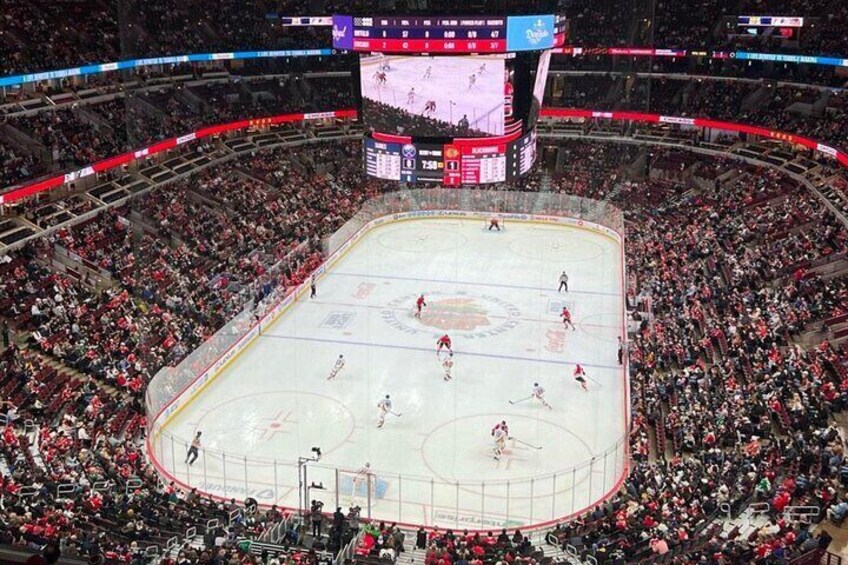 Chicago Blackhawks Ice Hockey Game at United Center