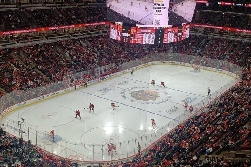 Chicago Blackhawks Ice Hockey Game at United Center