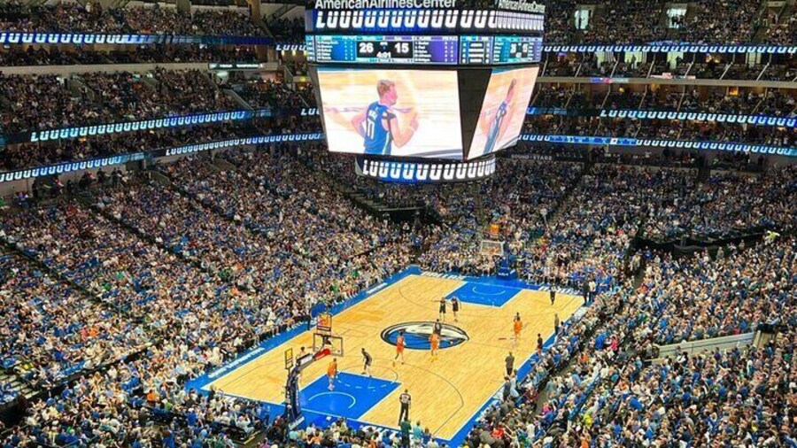 Dallas Mavericks Basketball Game at American Airlines Center