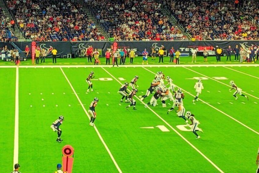 Houston Texans Football Game at NRG Stadium