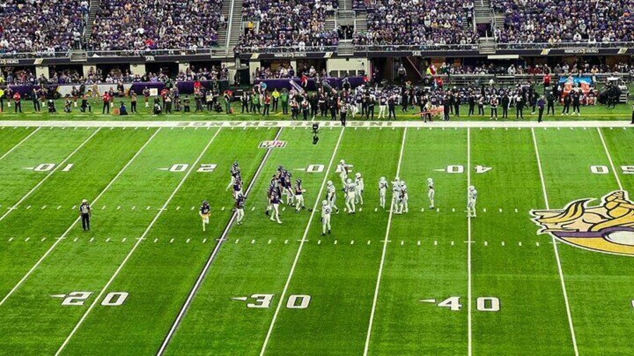 Minnesota Vikings Football Game at US Bank Stadium