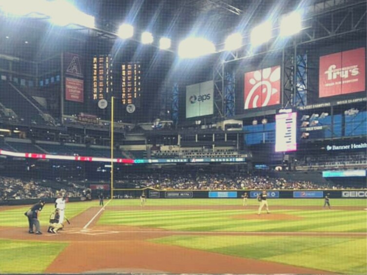 Arizona Diamondbacks Baseball Game Ticket at Chase Field