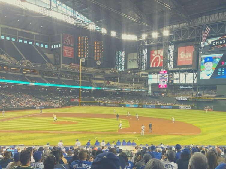 Arizona Diamondbacks Baseball Game Ticket at Chase Field