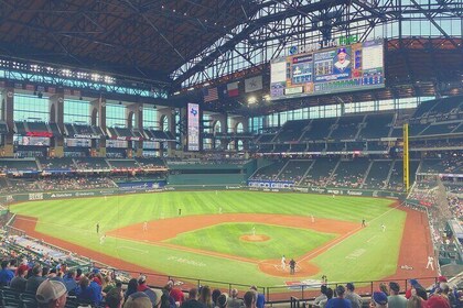 Texas Rangers basebollmatch på Globe Life Field