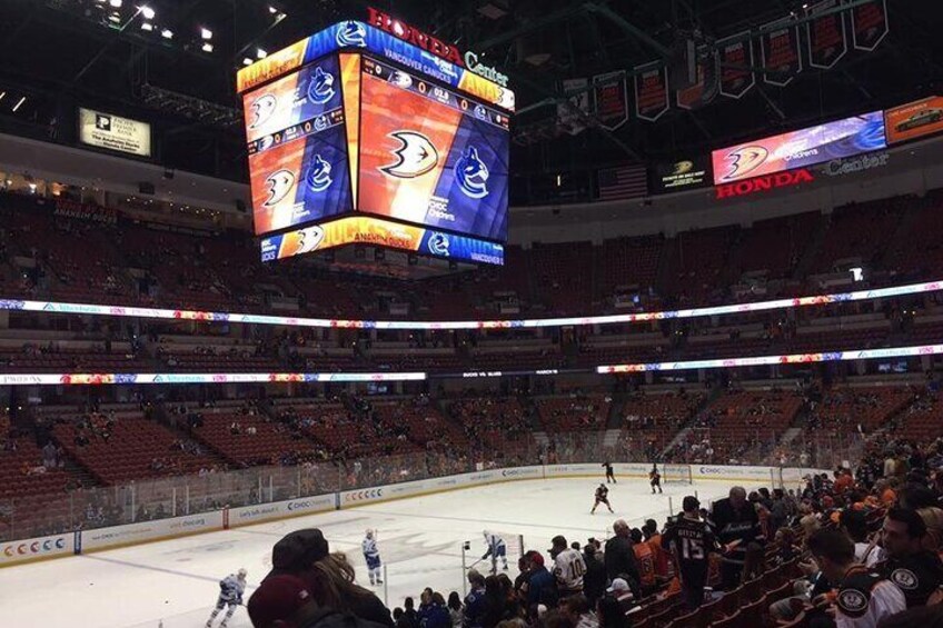 Anaheim Ducks Ice Hockey Game at Honda Center